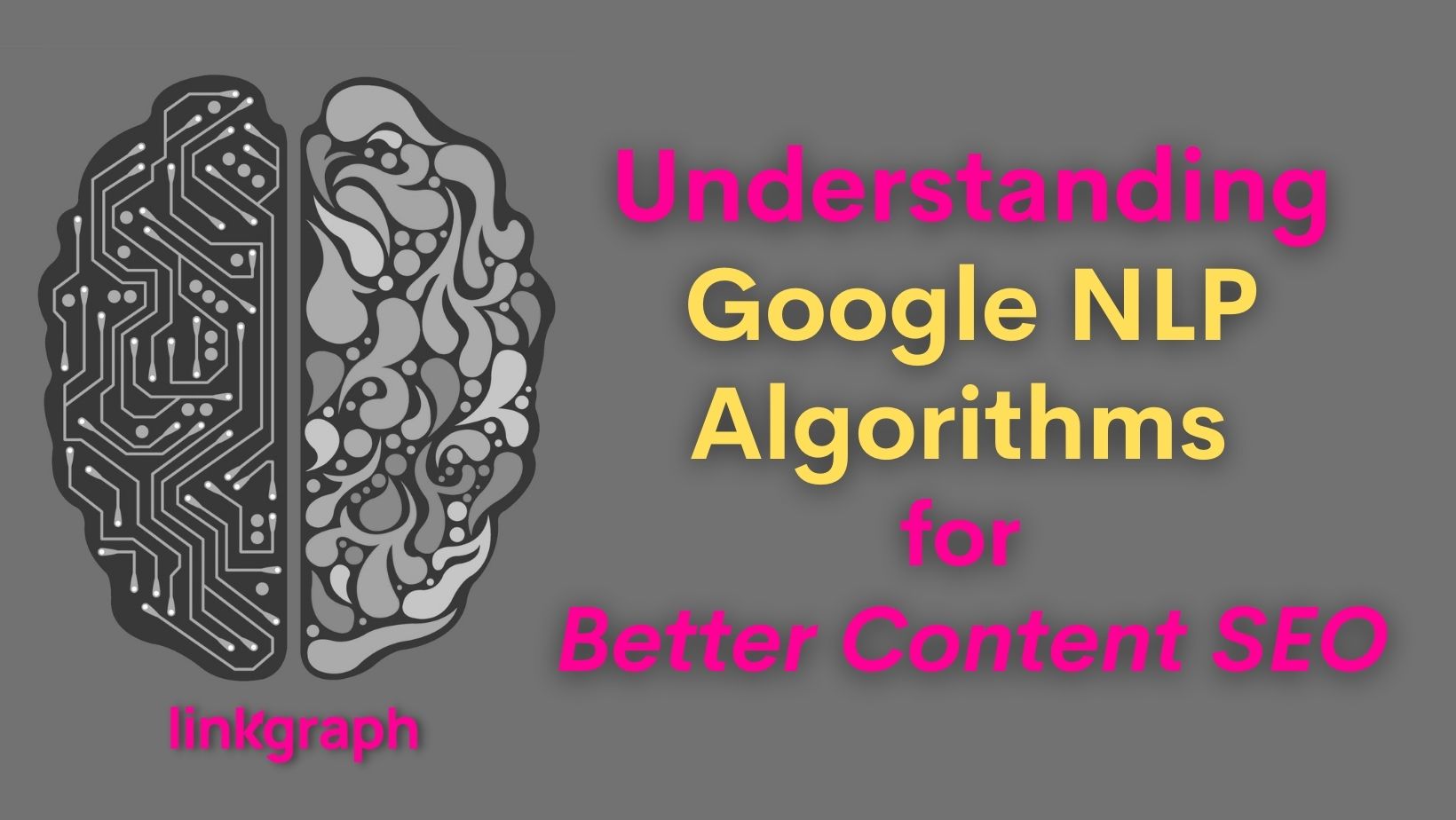Understanding Google NLP Algorithms for Better Content SEO with brain