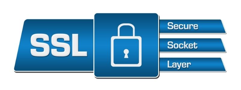 ssl with a lock and secure socket layer