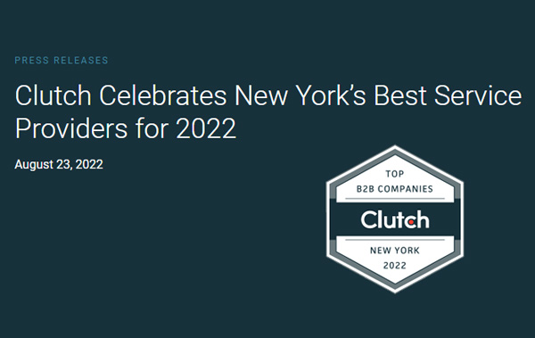 clutch awards 2022